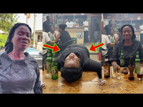 Read more about the article Shameful Video Of Daddy Lumba’s Sister Totally Drunk At A Drinking Spot