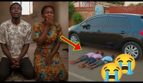 3 Little Students Found Dead In Abandoned Car At Sewua In The Ashanti Region, Eye Witness Speaks