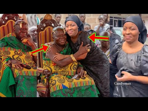 Read more about the article Odo Broni Is Very Happy As Otumfuo Welcomes Her And Abusuapanin Tupac At Manhyia Today