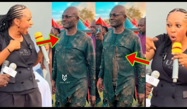 Watch How Adwoa Safo Has Dirtied Hon. Kennedy Agyapong In Public