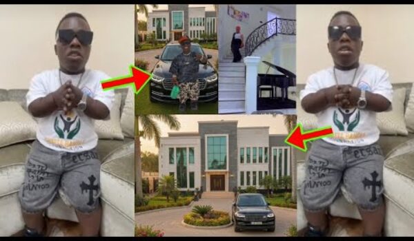 Shatta Bandle Shows Off His Big Mansion, Cars And Wives