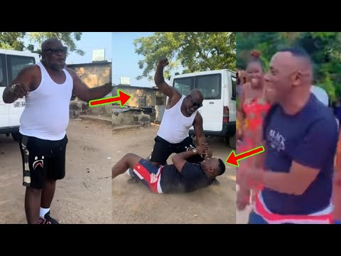 Read more about the article Ex Boxer Bukom Banku Physically F!ghts  Actor Akrobeto In Public, Akrobeto Begs