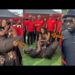 Dr Kwame Despite Totally Confused As A Lady Did This To Him Unaware At A Party,Video Stirs Reactions
