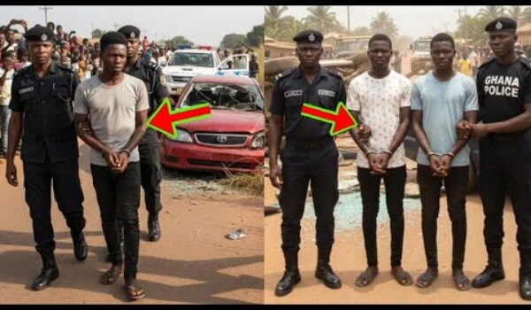 Three Guys Arrested For Stealing From Accident Car