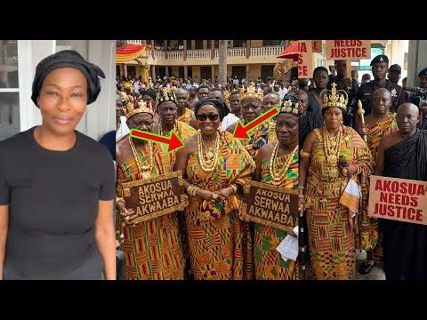 Read more about the article What A Big Surprise!! See How Kumasi Chiefs Accepts Maame Akosua Serwaa In Kumasi