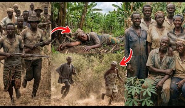 Fulani Herdsmen Att@cking Farmers At Atebubu, Watch How The Farmers Are Crying For Help