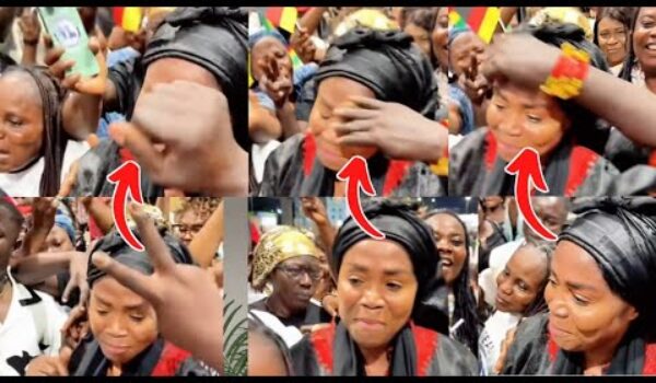 Woman Caught On Camera Trying To Use Juju On Akosua Brempomaah In Public At Her Blind Side