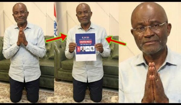 Check How Kennedy Agyapong Is Shaking As He Beg & Sends Last Message To Delegates
