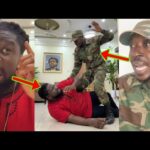 Ajagurajah Doesn’t Have Any Powers, See How This Soldier Man Disciplines Him For Cur$ing On TikTok