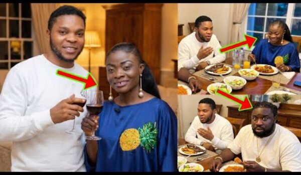 See How Bishop Obinim Is Vibing With Diana Asamoah And Ajagurajah
