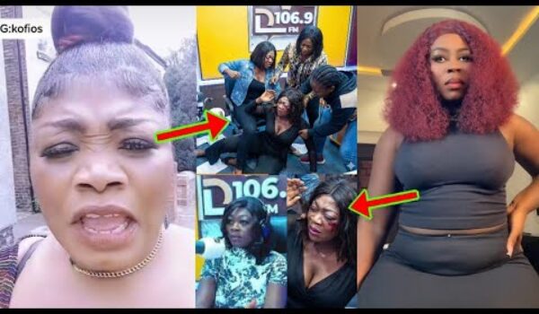 Maa Linda’s Daughter, Sexy Journalist, Att@cked Over Daddy Lumba’s Radio Station