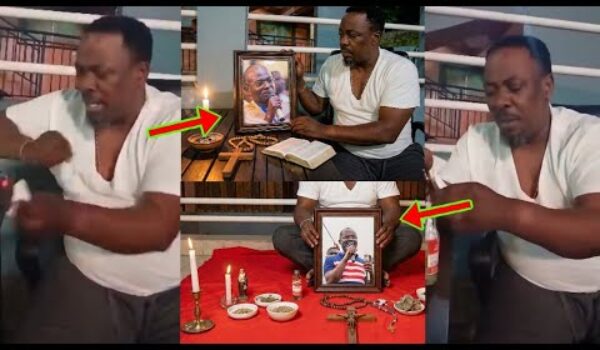 Video Of Nigel Gaisie Chanting Against Hon. Kennedy Agyapong To Lose Causes A Stir