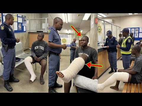 Read more about the article Young Don Deported From U.S To South Africa, See How He’s Suffering In South Africa With Leg Problem