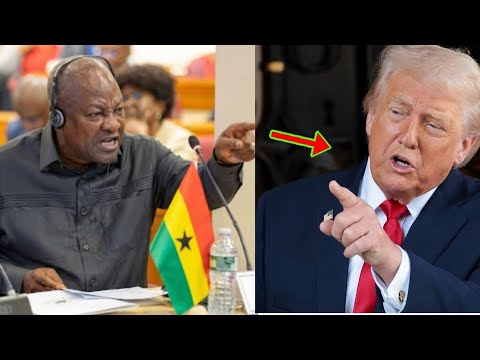 Read more about the article Ghana Is Not Afraid Of US, President Mahama Issued Strong Warning To US President, Donald Trump