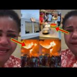 Aba Dope Cries As Bad News Hit Her Restaurant At East Legon