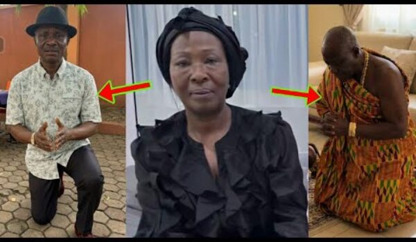 “Fakyɛ Me” Abusuapanin Tupac Regrets, See How He’s Using Chiefs To Beg Akosua Serwaa To Forgive Him