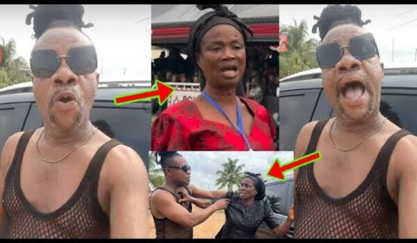 Faustina Abr3 oo! See How Nana Yeboah Want To Forcefully Fight Faustina For Saying She Will Sue Him