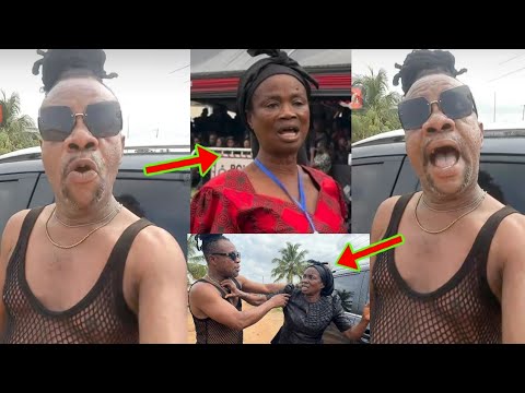 Read more about the article Faustina Abr3 oo! See How Nana Yeboah Want To Forcefully Fight Faustina For Saying She Will Sue Him