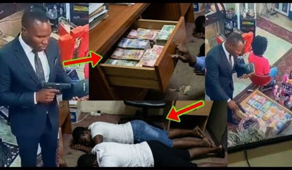 This Is Crazy, Pastor Storm Hair Saloon To Preach, See How He Ended Up Stealing Them