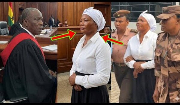 Agradaa Is Looking So Beautiful As She Finally Uncovers Her Face In Court Today