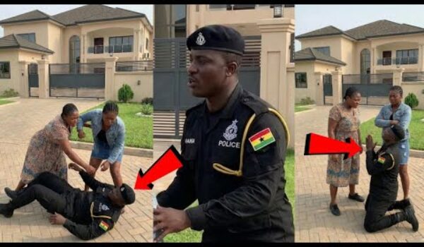 Officer Agye N’aniso, Policeman in Deep Trouble Over Wife and Side Chick Clash