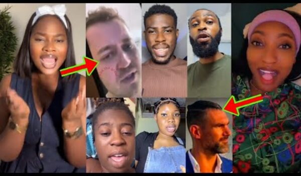 Part 2: Russian Guy vs Ghanaians Ladies, Ghanaians Reacts As He Releases More Dírt¥ Videos