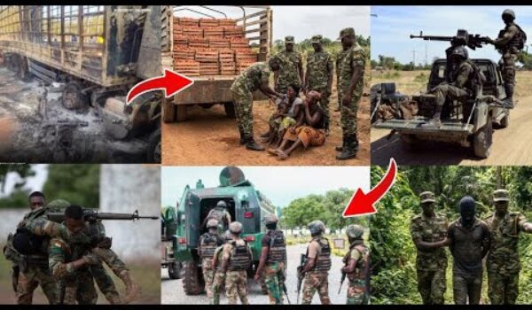 Ghana Military Storm Burkina Faso To Rescue Ghanaian Traders Who Survived The Terr0rist Att@ck