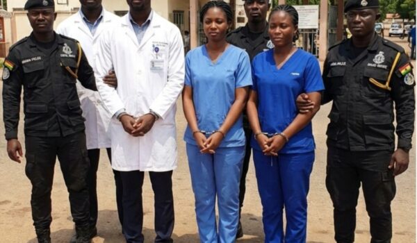 Two Doctors And Two Nurses At Korle Bu Teaching Hospital Are In Trouble Over Hit And Run Case