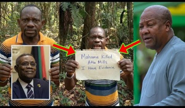Mahama K!lled Atta Mills, I Was There; Eye Witness Exp0ses Mahama Over Atta Mills’ Dêâth