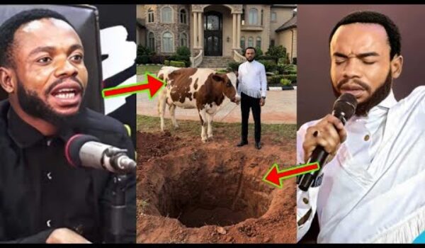 Juju Or Prayers? Prophet Roja Bur!es A Live Cow For R!tu@ls