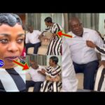 Diana Asamoah Causes Confusion At Dr Bawumia’s Residence, See What Happened Between Her & This Man