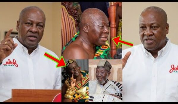 You Are Chief If You’ve Been Gazetted; Mahama Tells Otumfuo Over Chieftaincy Issues