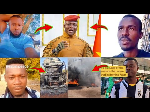 Read more about the article Ghanaians K!lled In Burkina: Ibrahim Traore’s Govt Speaks, Watch How They Burπt All Of Them Al!ve
