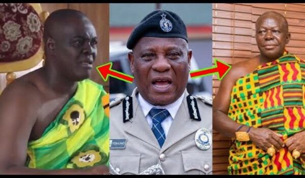 Dormaahene y3 Gyegyefuo, Otumfuo Has Done Well For Not Minding Him, IGP Yohuno Honors Otumfuo