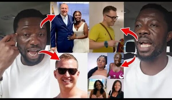 I Don’t Blame The Women Bcus… Kwaku Manu Reacts To The Russian Guy vs Ghanaian Ladies Dírty Videos
