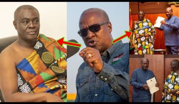 Respect Otumfuo; Prez Mahama Aba Mu, As Dormaahene Landed In Trouble For Att@cking Otumfuo