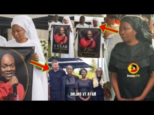 Akosua Serwaa Her Daughters Papa Shee Others Celebrates Daddy Lumbas 1 Year Anniversary 300x225