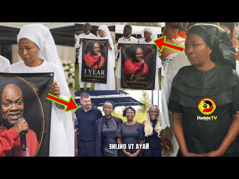 Akosua Serwaa Her Daughters Papa Shee Others Celebrates Daddy Lumbas 1 Year Anniversary