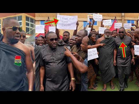 “efunu wura”: ghanaians m0ck dr kwame despite after attending actress vivian jill’s sister’s funeral