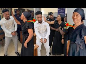 See What Lumbas Wife Odo Broni Did To Hoahi At The Police Station For Always Inulting Her 300x225