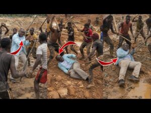 Uselss Chief You Only Buy Dustbins For Us Angry Dormaa Youths Attck Dormaahene Over Galamsey 300x225