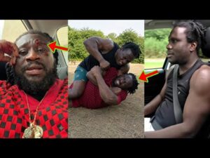 Ajagurajah His Brother Yaw Boakye Revives Their Fight As They Dirty Themselves Again 300x225