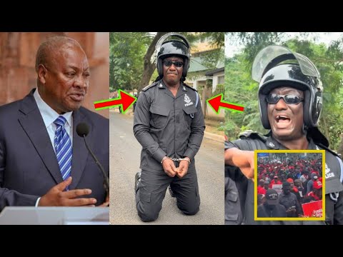 As3m Mp3 Nipa Police Officer Who Threatened To Beat Npp Demonstrators Lands In Deep Trouble