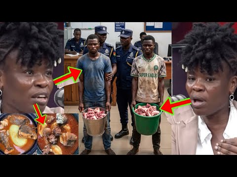 ohemaa woyeje reacts as two guys who sells hum@n m£@ts to chop bar owners arr£sted